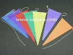 TS37050 25M TRIANGULAR COLOR PAPER BUNTING (125 PENNANTS - 9.5 x 22.5CM)