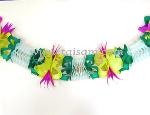 PAPER GARLAND, GARLAND, PARTY FUN, PAPER