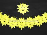 PAPER GARLAND, GARLAND, PARTY FUN, PAPER