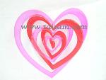 TS60018 18" PVC HEART MOBILE