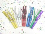 TS68003 12.5CM FOIL FRINGE WITH 2.5" WHISTLE 