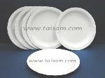 TS81057 7" WHITE DISPOSABLE PAPER PLATE (350Gms)